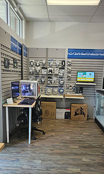 Computer and tech service area